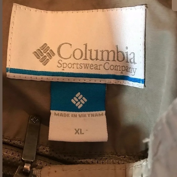 Columbia Mens lightweight jacket size XL tan - Picture 6 of 9
